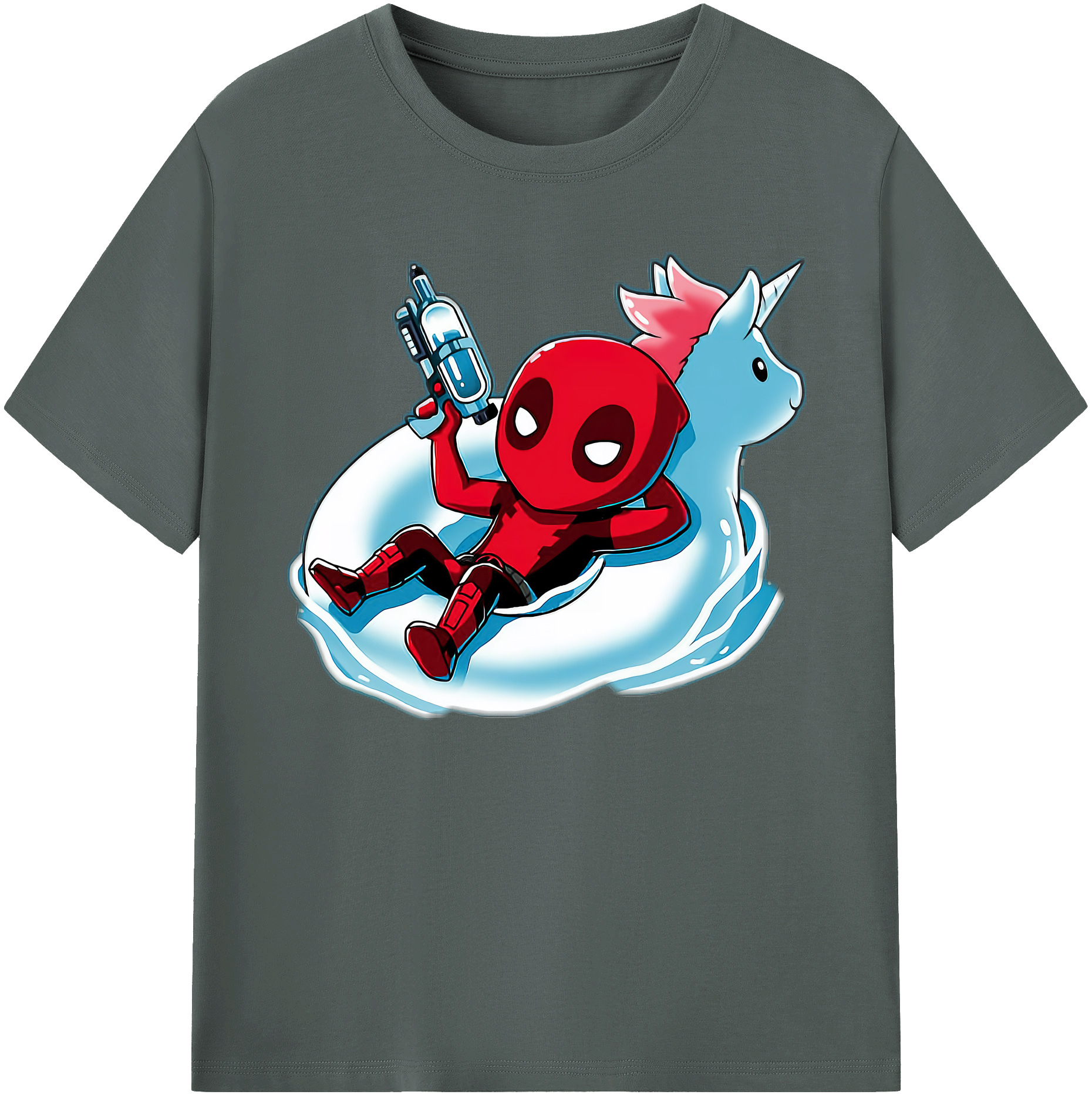 （画像用） Deadpool デッドプール 綿100％ メンズ半袖Tシャツ｜肌触りやわらか＆通気性